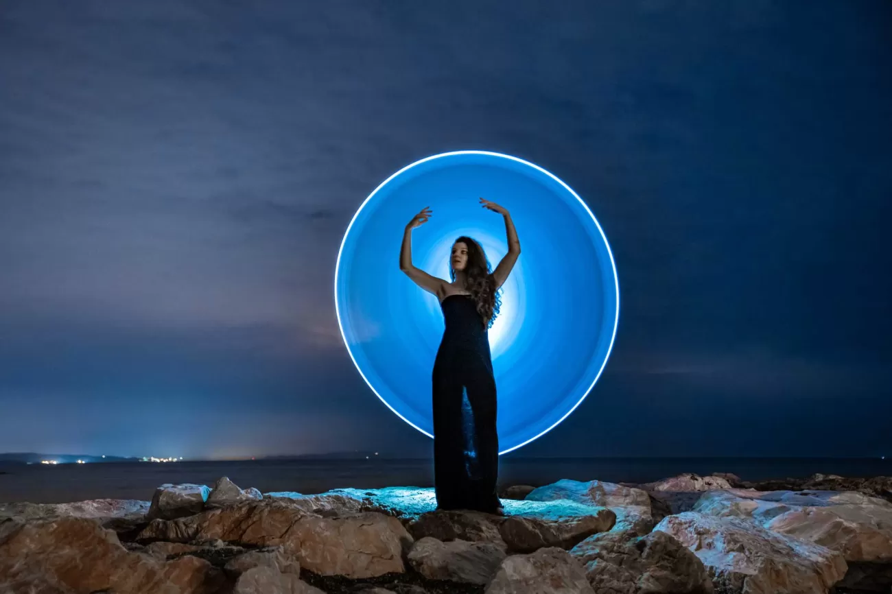 Viktoria Budko - Photographer Light Painting