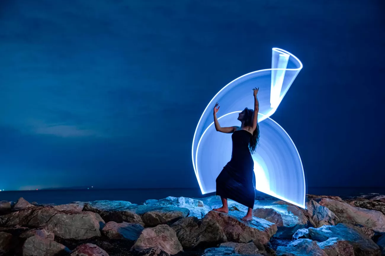 Viktoria Budko - Photographer Light Painting