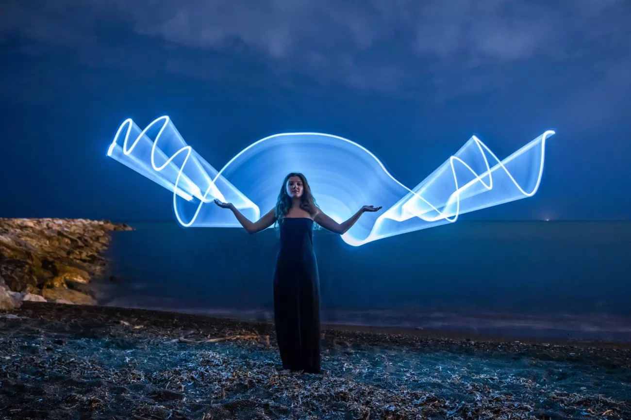Viktoria Budko - Photographer Light Painting