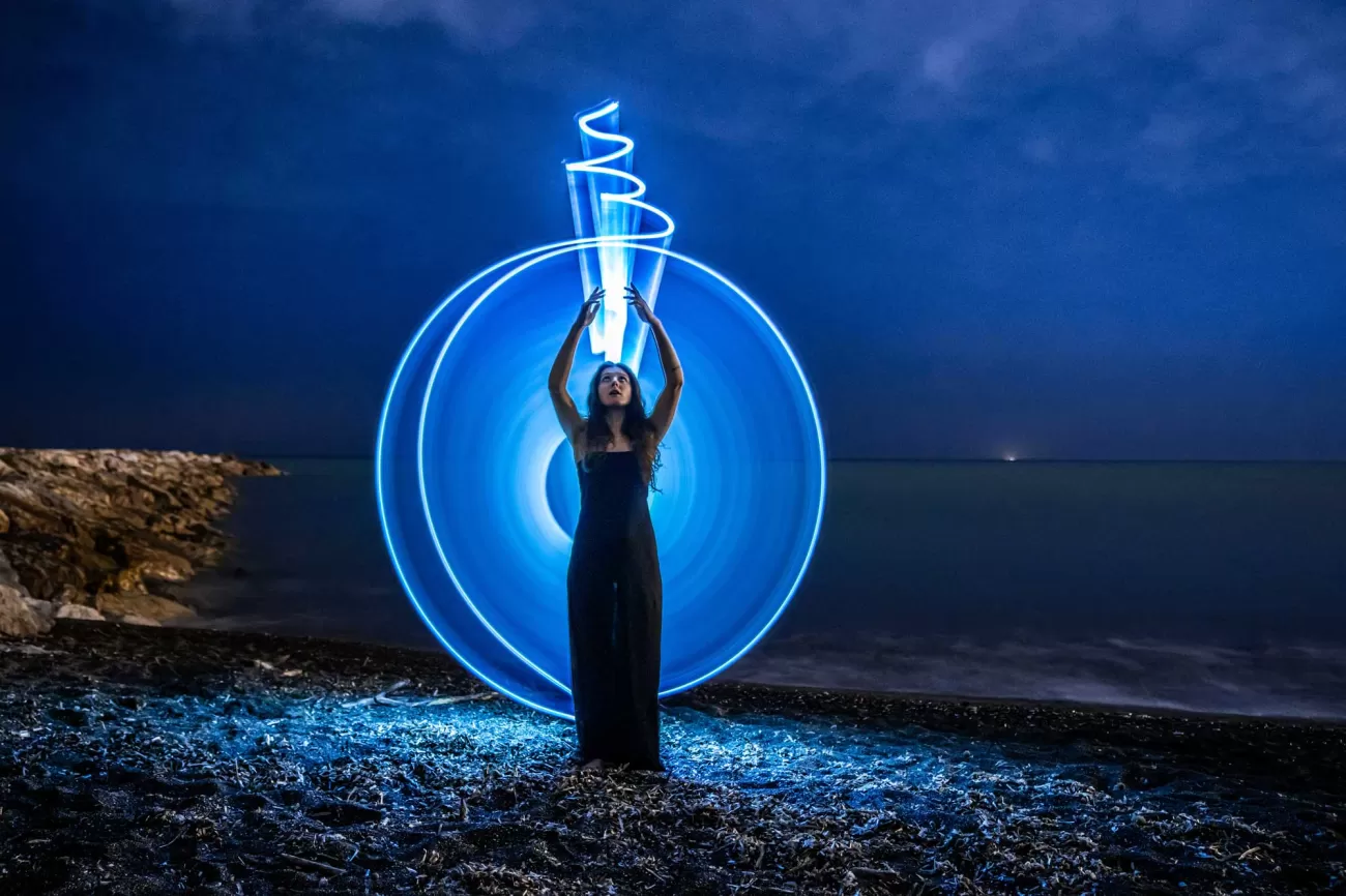 Viktoria Budko - Photographer Light Painting