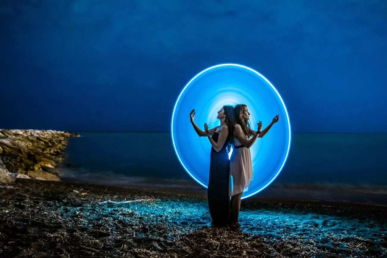 Viktoria Budko - Photographer Light Painting
