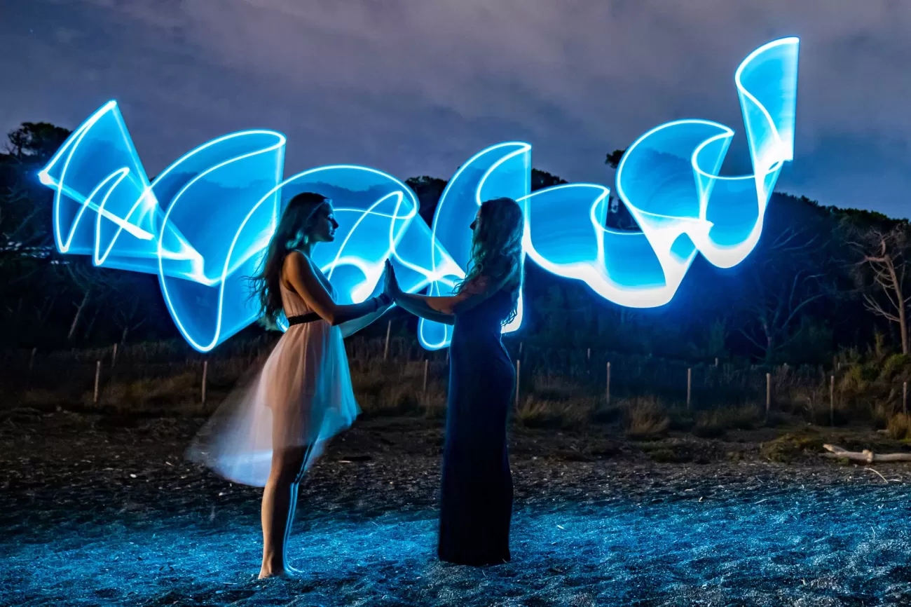 Viktoria Budko - Photographer Light Painting