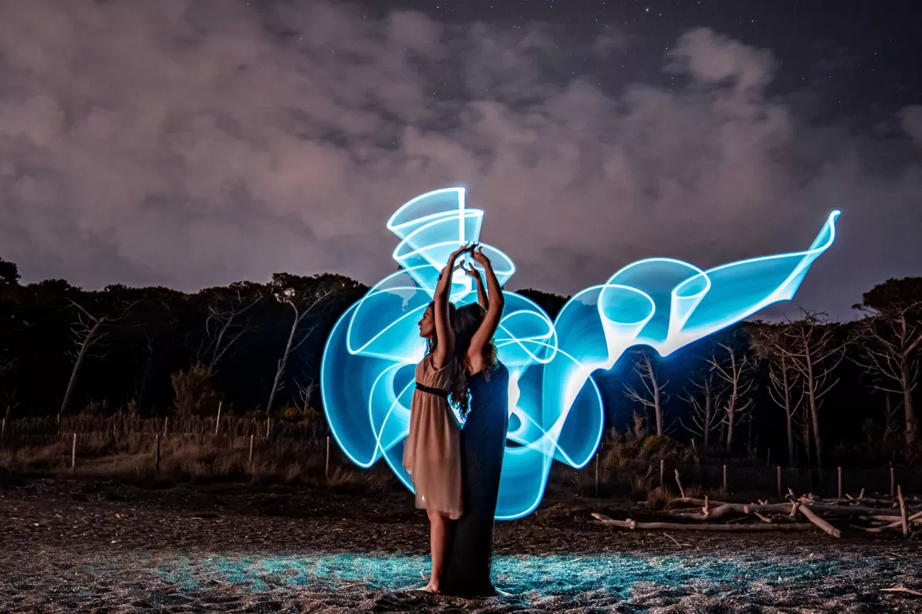Viktoria Budko - Photographer Light Painting