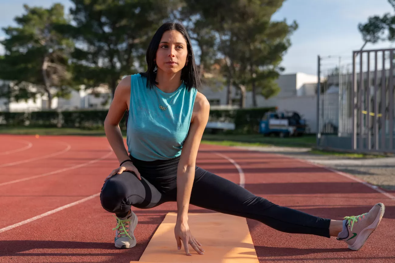 Preparazione atletica di Alessia – fotografia ambientata per sportivi