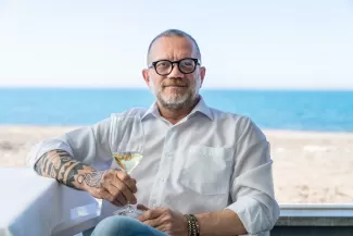 Ritratto di Andrea Poli, proprietario del Ristorante Da Andrea, scatto professionale per branding e promozione